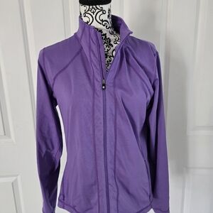 Women's Footjoy Golf Zip Jacket - Medium Purple